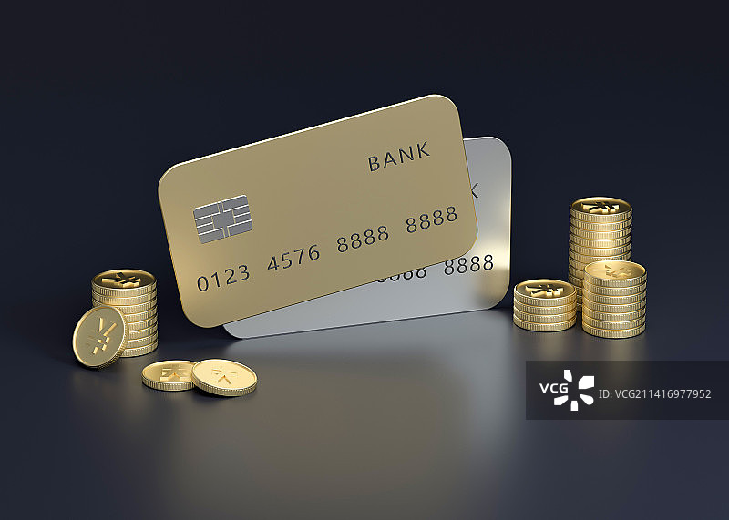 三维渲染金融场景图片素材