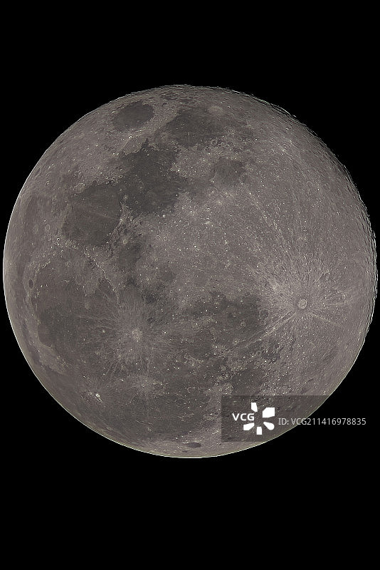 2023年的第一个满月图片素材