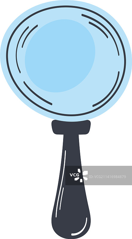 放大镜搜索图片素材