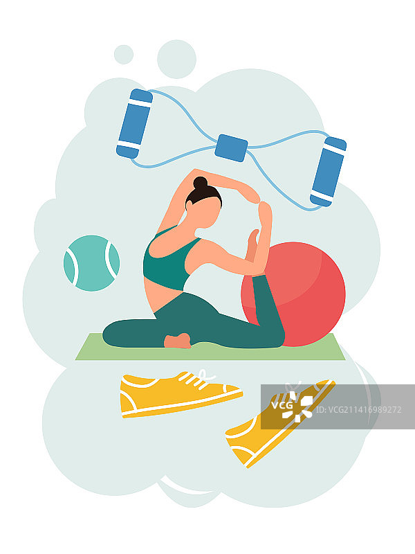 女性健康生活图片素材