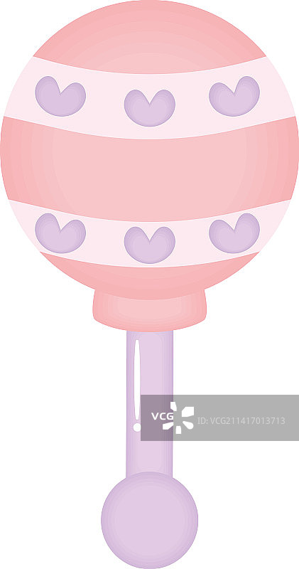 婴儿拨浪鼓设计图片素材