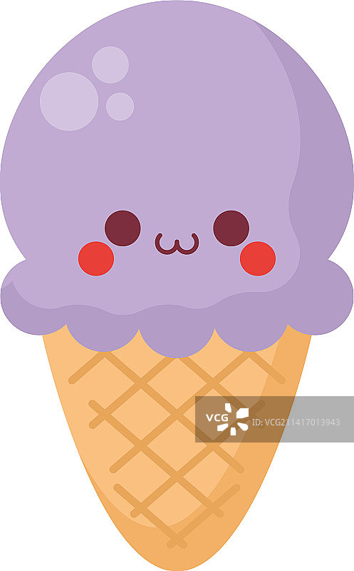 可爱冰淇淋图片素材