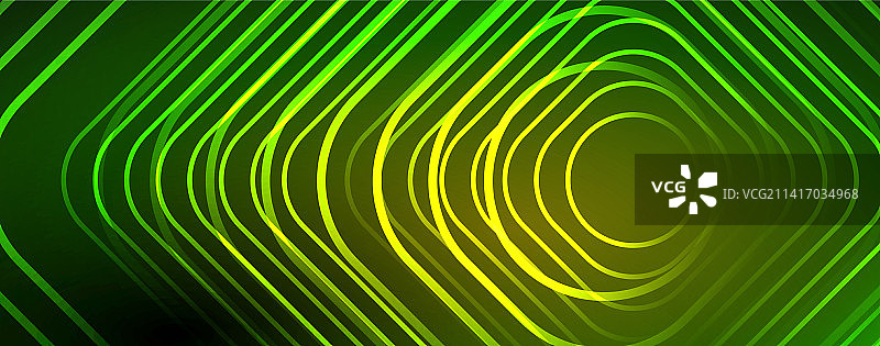 霓虹灯发光的科技线高科技未来图片素材