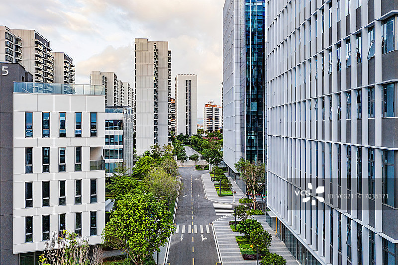 海南省三亚市崖州区招商局崖州湾深海科技城 崖州湾自贸中心写字楼办公区图片素材