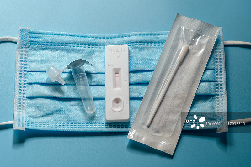 COVID-19抗原检测试剂（胶体金法）图片素材
