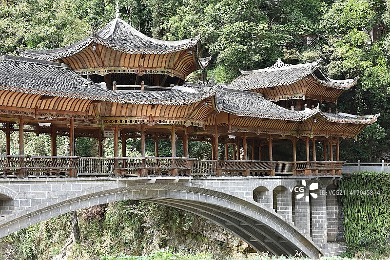 贵州雷山朗德苗寨图片素材