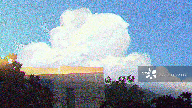 原创小清新插画图片素材