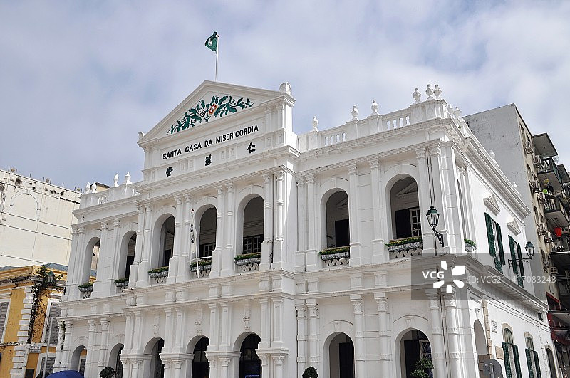 澳门仁慈堂大楼图片素材