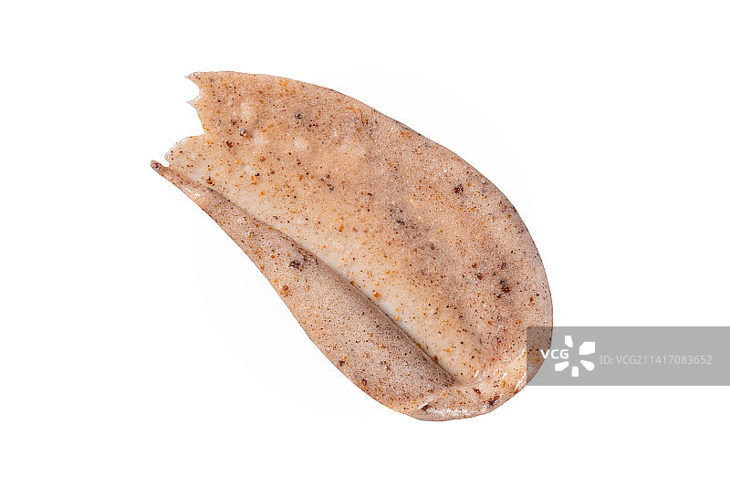 含有去角质颗粒的去角质霜，意大利卡拉布里亚图片素材