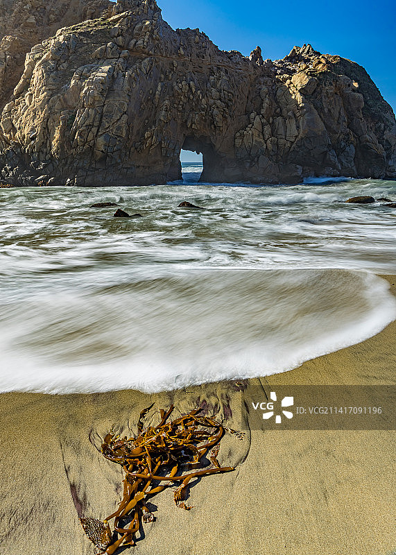 加利福尼亚州大瑟尔海景风光图片素材