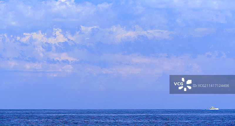 美国，美国，大海和天空的风景图片素材