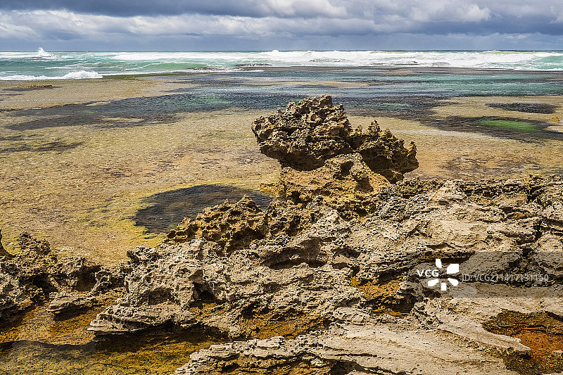 澳大利亚维多利亚州索伦托海滩风光图片素材