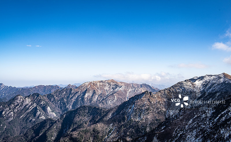 陕西朱雀国家森林公园图片素材