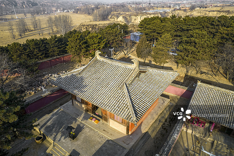 中国山西省忻州市五台县南禅寺图片素材