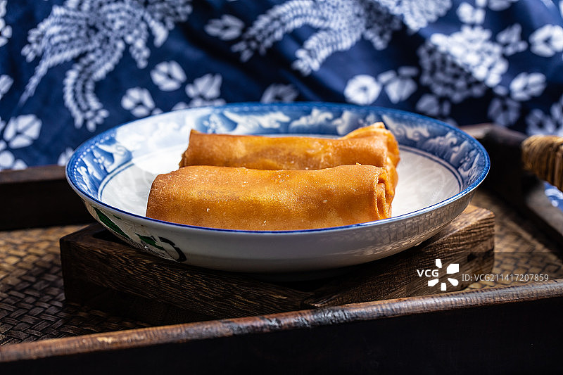 梧州美食炸牛奶图片素材