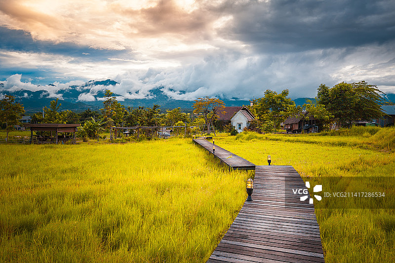 泰国拜县自然风光图片素材