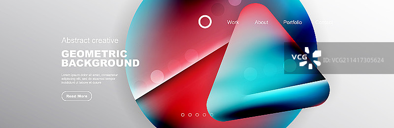 几何形状组合抽象图片素材