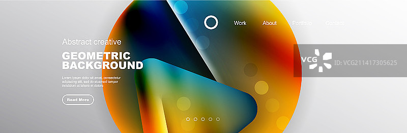 几何形状组合抽象图片素材