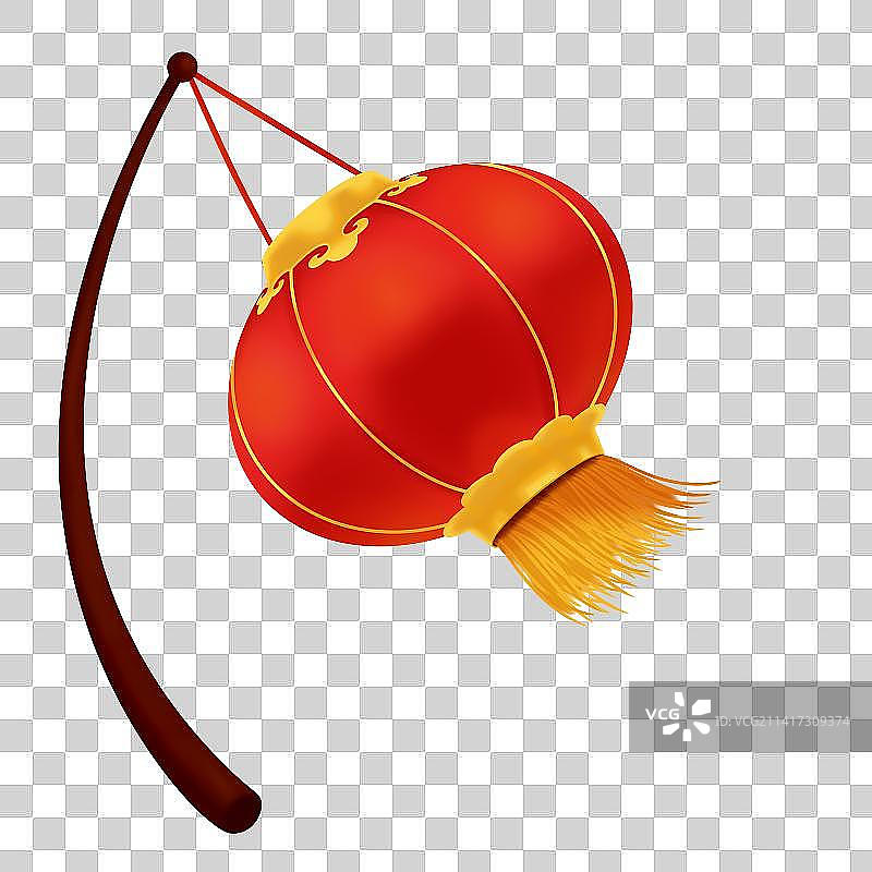 春节元素红灯笼图片素材