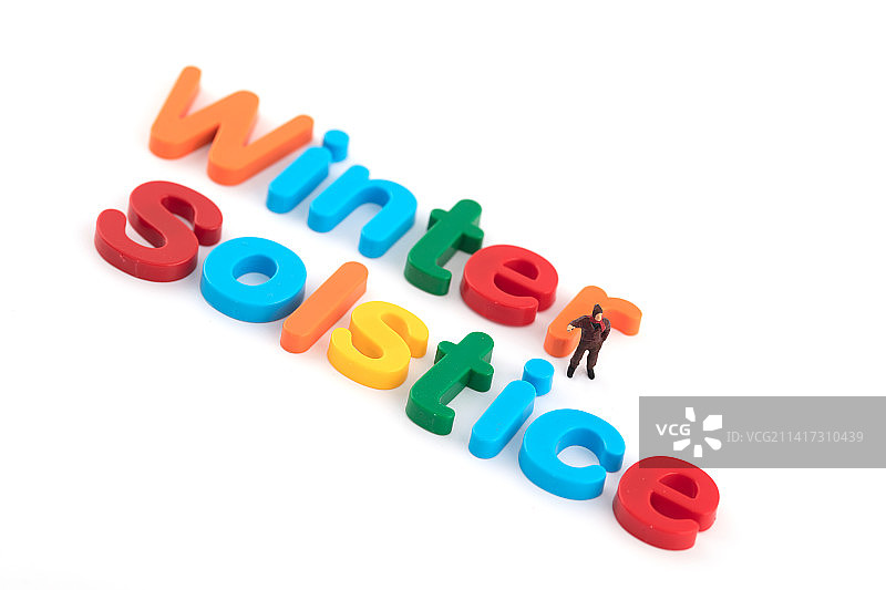 微缩创意冬至节气图片素材