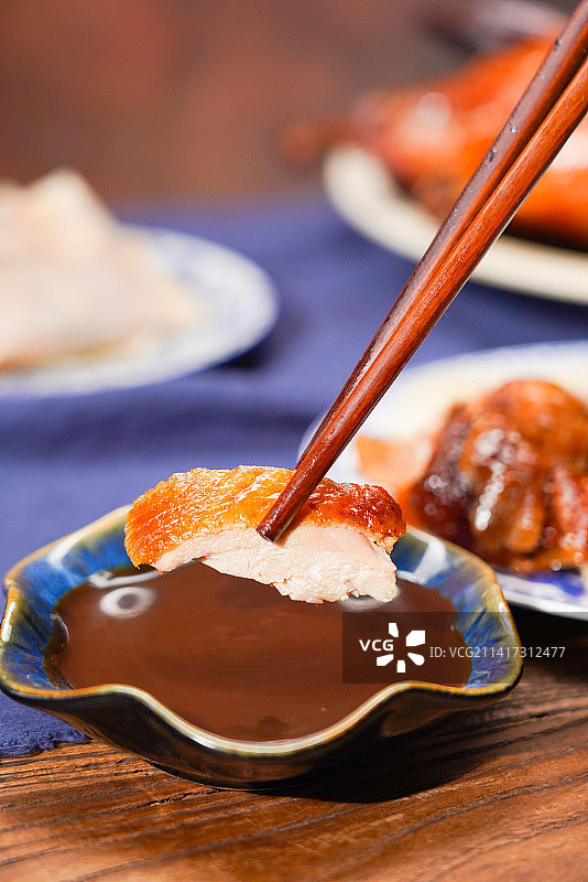 美食烤鸭图片素材