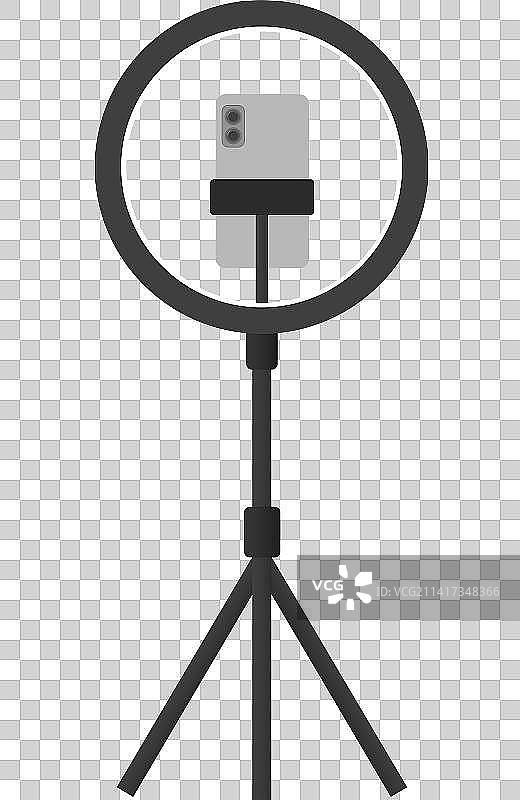 电商直播手机手绘插画图片素材