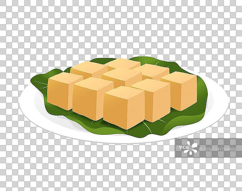 火锅涮菜美食鱼豆腐插画图片素材