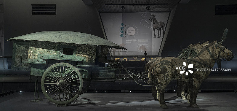 秦始皇铜车马图片素材