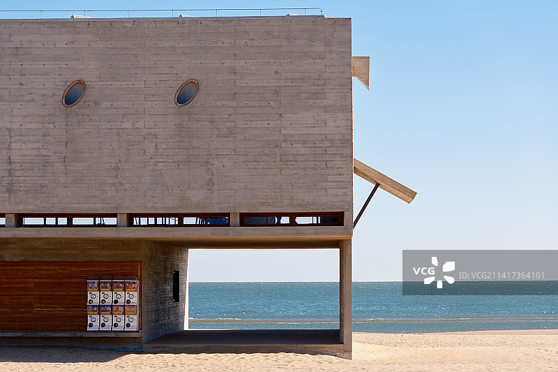 秦皇岛阿那亚孤独图书馆图片素材