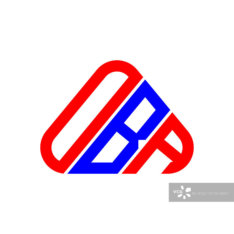 oba字母logo创意设计，含图形oba图片素材