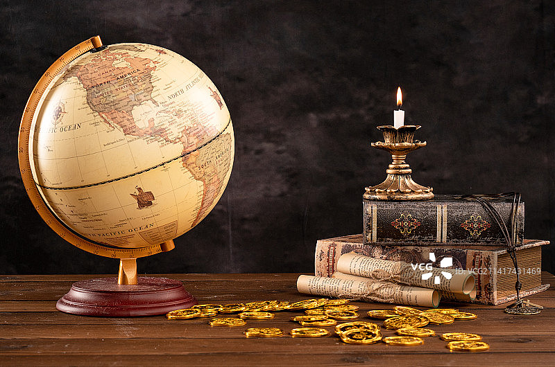 欧式复古风格摆件图片素材