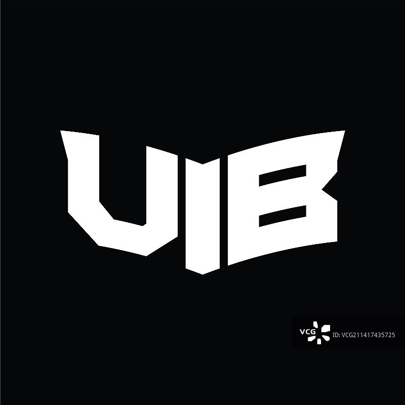 VB标志盾牌切片造型设计图片素材