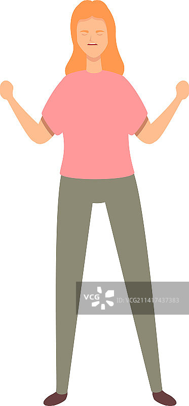 应对技巧卡通压力疗法图标图片素材