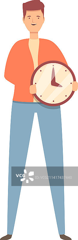 应对技巧工作时间图标卡通图片素材