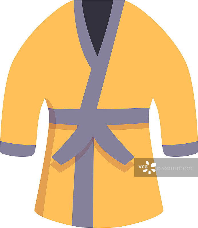 卡通拳击长袍图标图片素材