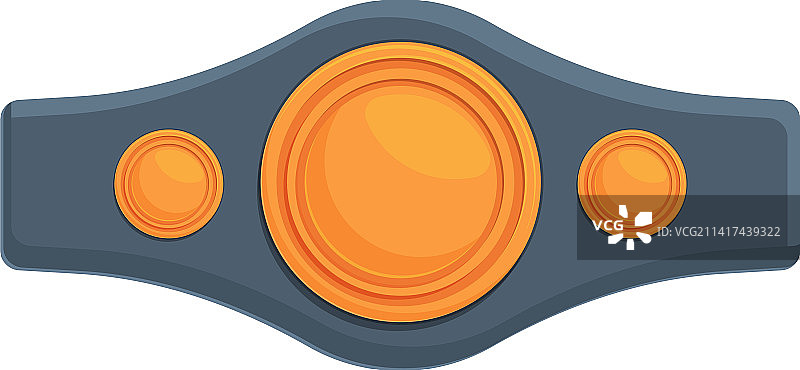 拳击腰带卡通运动冠军图标图片素材