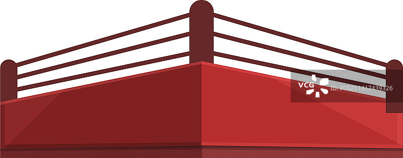 卡通拳击竞技场体育冠军图标图片素材