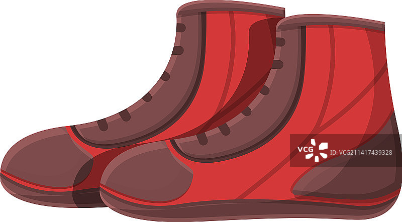 运动鞋图标卡通拳击设备图片素材