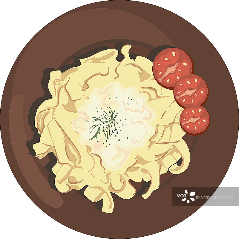 意面菜肴设计图片素材