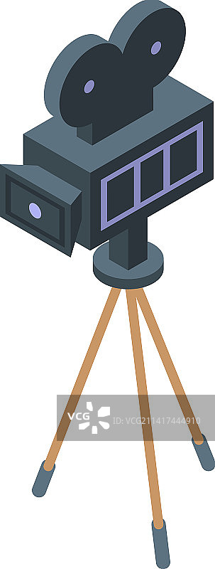 电影摄影机2.5D驱动电影图标图片素材