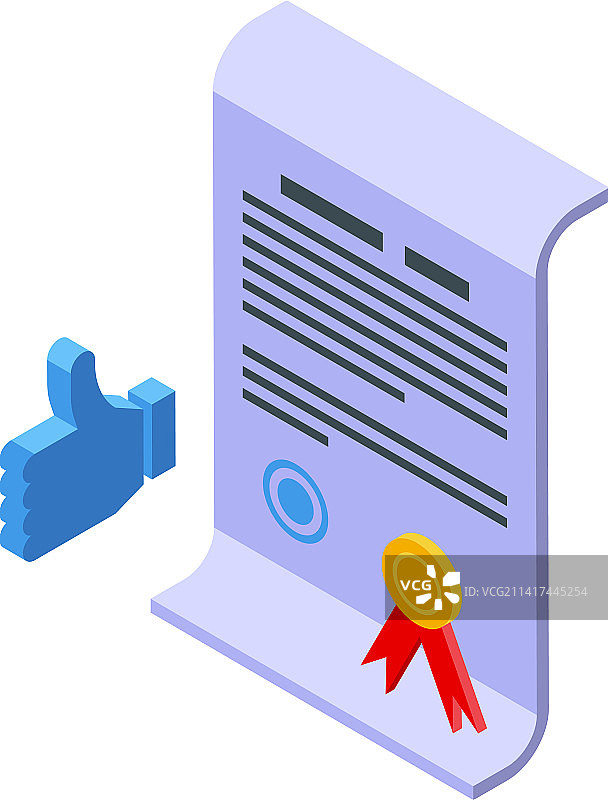 已批准的文凭图标图片素材