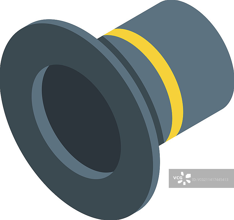 魔术帽图标2.5D风格魔术师图片素材