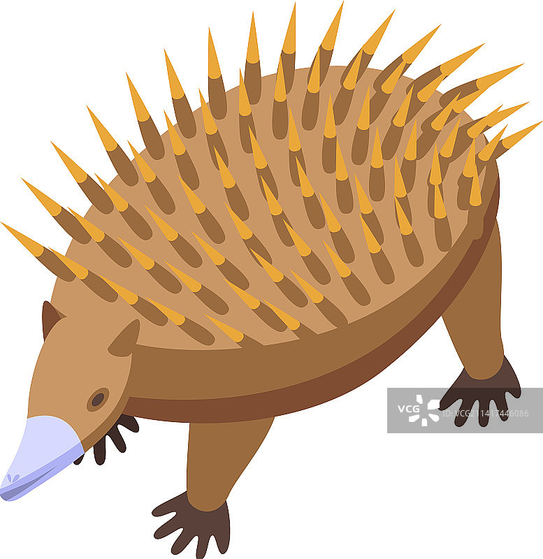 动物园动物2.5D可爱动物图标图片素材