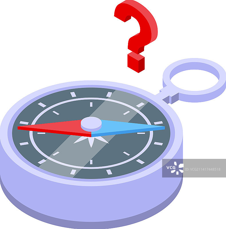 等距罗盘误差图标图片素材