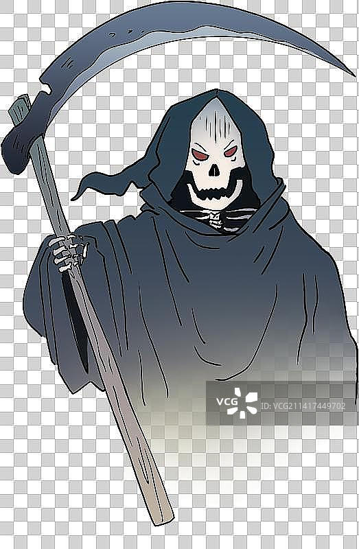 万圣节扮演死神人物元素图片素材