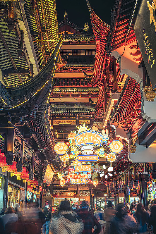 2023兔年上海豫园灯会5图片素材