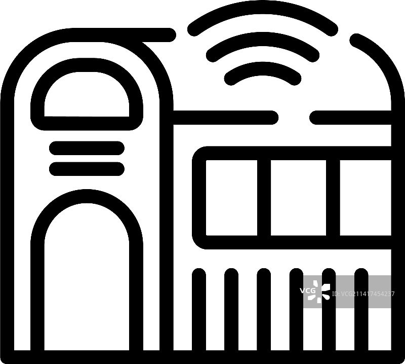 现代温室图标，未来农场图片素材