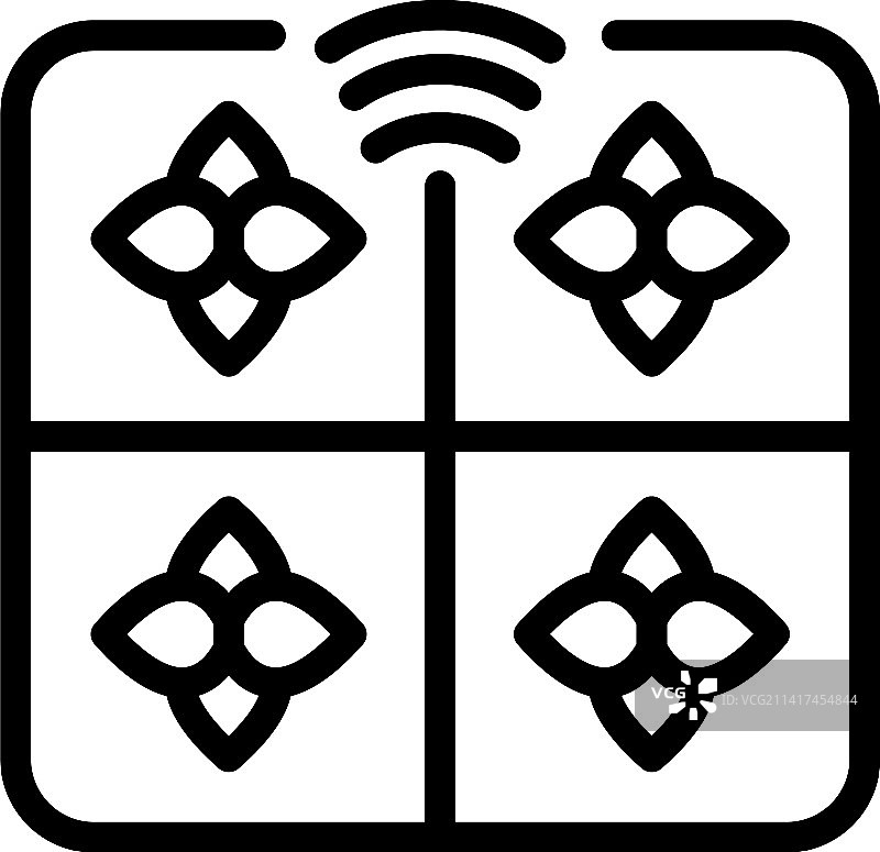 数字农业图标轮廓农场图片素材