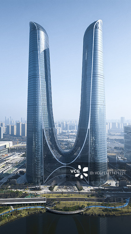 杭州之门图片素材