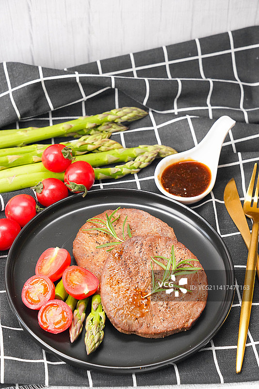 煎牛排图片素材